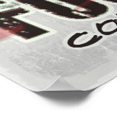 Honey Badger Football Poster (Ecke)