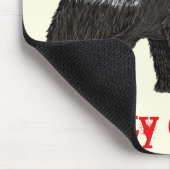 Honey Badger Funny Festivals Eklig Nice Spaß Zitat Mousepad (Ecke)