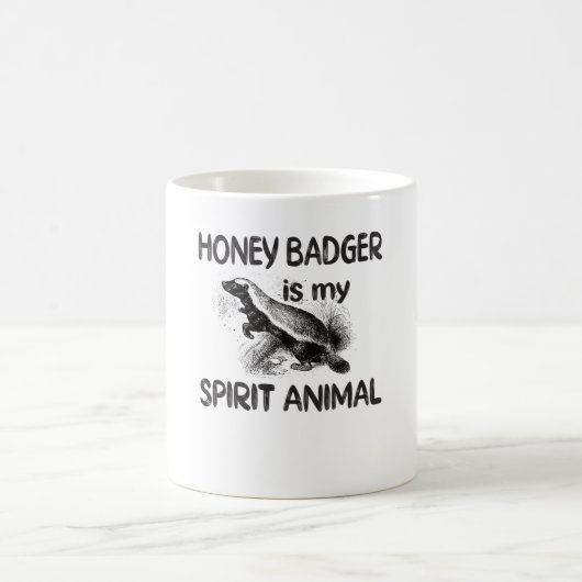 Honey Badger Gift Animal Honey Badger Lover Kaffeetasse (Mittel)
