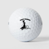 Honey Badger Golfball (Vorderseite)