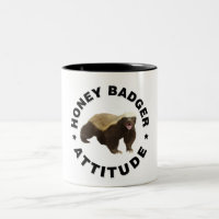 Honey Badger hat Attitude