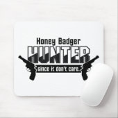 Honey Badger Hunter Custom Mousepad (Mit Mouse)