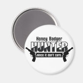 Honey Badger Hunter Magnet (Vorderseite/Rückseite)