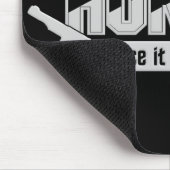 Honey Badger Hunter mousepad (Ecke)