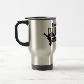 Honey Badger Hunter Tasse - wählen Sie Stil & Farb (Links)