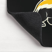 Honey Badger I Don't Care Trucker Funny Animal Art Mousepad (Ecke)