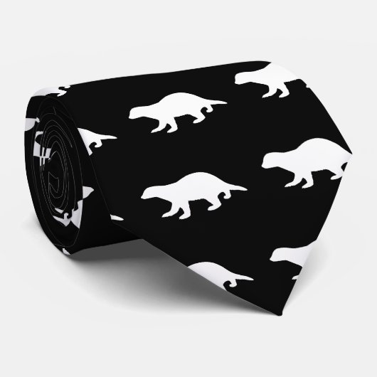 Honey Badger Krawatte (Gerollt)