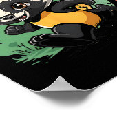 Honey Badger kümmert sich nicht um Süße Tier Lover Poster (Ecke)