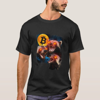 Honey Badger Laseräugiger Bitcoin Mond Tank Top