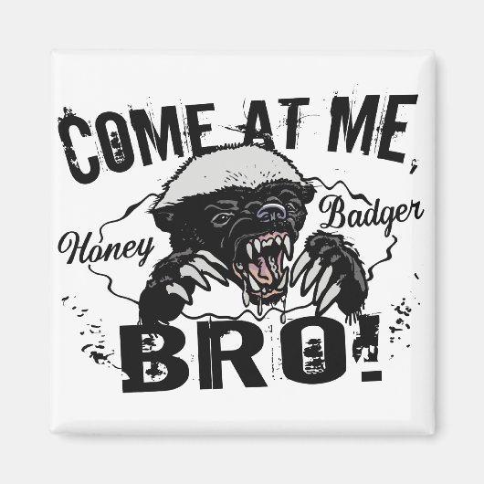 Honey Badger Magnet (Vorne)