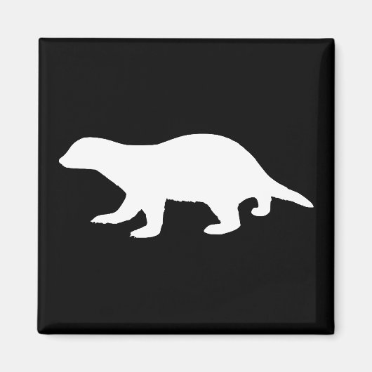 Honey Badger Magnet (Vorne)