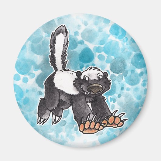 Honey Badger Magnet (Vorne)
