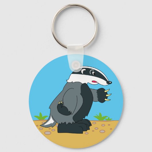 HONEY BADGER ODER NICHT SCHLÜSSELANHÄNGER (Vorderseite)