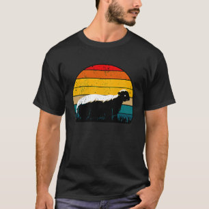 Honey Badger Retro Weasel Wolverines Carnivora Id T-Shirt