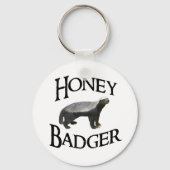 Honey Badger Schlüsselanhänger (Vorderseite)