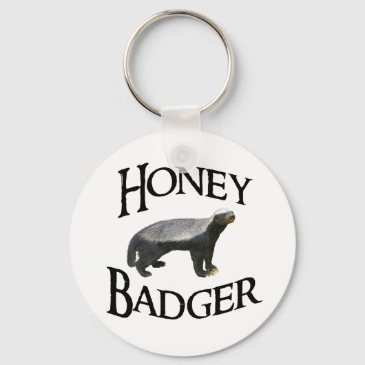 Honey Badger Schlüsselanhänger (Vorderseite)