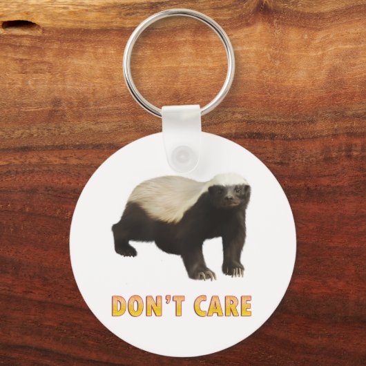 Honey Badger Schlüsselanhänger (Vorderseite)