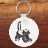 Honey Badger Schlüsselanhänger (Vorderseite)