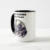 Honey Badger spielt nicht Tasse (Vorderseite Links)