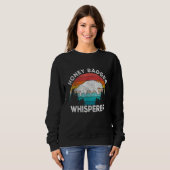 Honey Badger Whisperer Honey Badger   Badger Retro Sweatshirt (Vorne ganz)