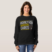 Honey Badger  Wildlife Animal Ratel  19 Sweatshirt (Vorne ganz)