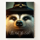 Honey Badger Wizard Notizblock (Rückseite)