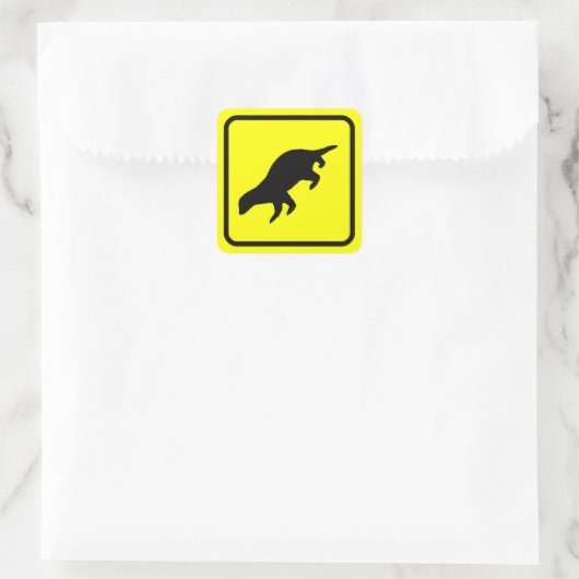 Honey Badger XING Sticker (Tasche)