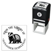 Honey Badger Zeichne "From the Library" #1P Permastempel (Beispiel)