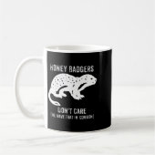 Honey Badgers Don't Care S  Kaffeetasse (Links)