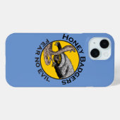 Honey Badgers fürchten keinen bösen Zitat Case-Mate iPhone Hülle (Rückseite (Horizontal))