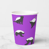 Honey Badgers Pappbecher (Rückseite)