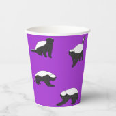 Honey Badgers Pappbecher (Vorderseite)