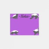 Honey Badgers Post-it Klebezettel (Vorderseite)