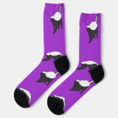 Honey Badgers Socken (Linkes Detail)