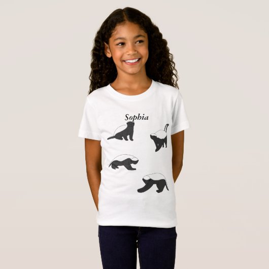 Honey Badgers T-Shirt (Vorne ganz)