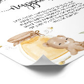 Honey Bären Spätnachts Windeln Poster (Ecke)