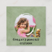 Honey bear Birthday Party Begleitkarte (Vorderseite)