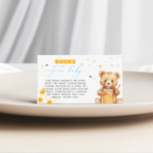 Honey Bear Bücher für Baby Mädchen Baby Shower Begleitkarte