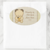 Honey Bear Buchzeichen Stickers (Tasche)