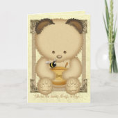 Honey Bear Custom Greetings Card Karte (Vorderseite)