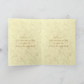 Honey Bear Custom Greetings Card Karte (Innenseite)