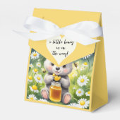 Honey Bear Daisy Flower Garden Frühjahrsdusche Geschenkschachtel (Vorderseite)