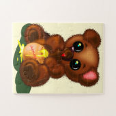 Honey Bear Jigsaw Puzzle (Horizontal)