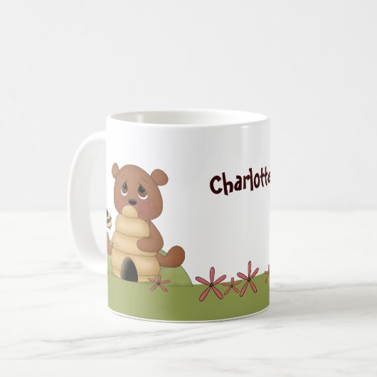 Honey Bear Kaffeetasse (Vorderseite Links)
