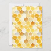 Honey Bear macht einen Geburtstag Einladung (Rückseite)