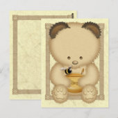Honey Bear Postcard Postkarte (Vorne/Hinten)