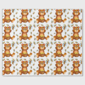Honey Bears Geschenkpapier (Flach)