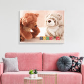 Honey Bears Leinwanddruck (Insitu (Wohnzimmer))