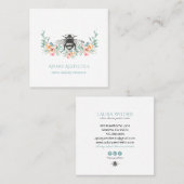 Honey Beauty Products Quadratische Visitenkarte (Vorne/Hinten)