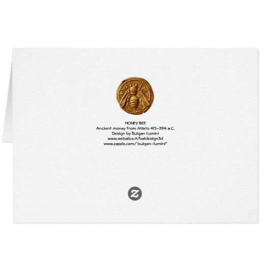 HONEY BEE (Rückseite Horizontal)